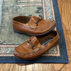 Florsheim Kids Brown Leather Loafers